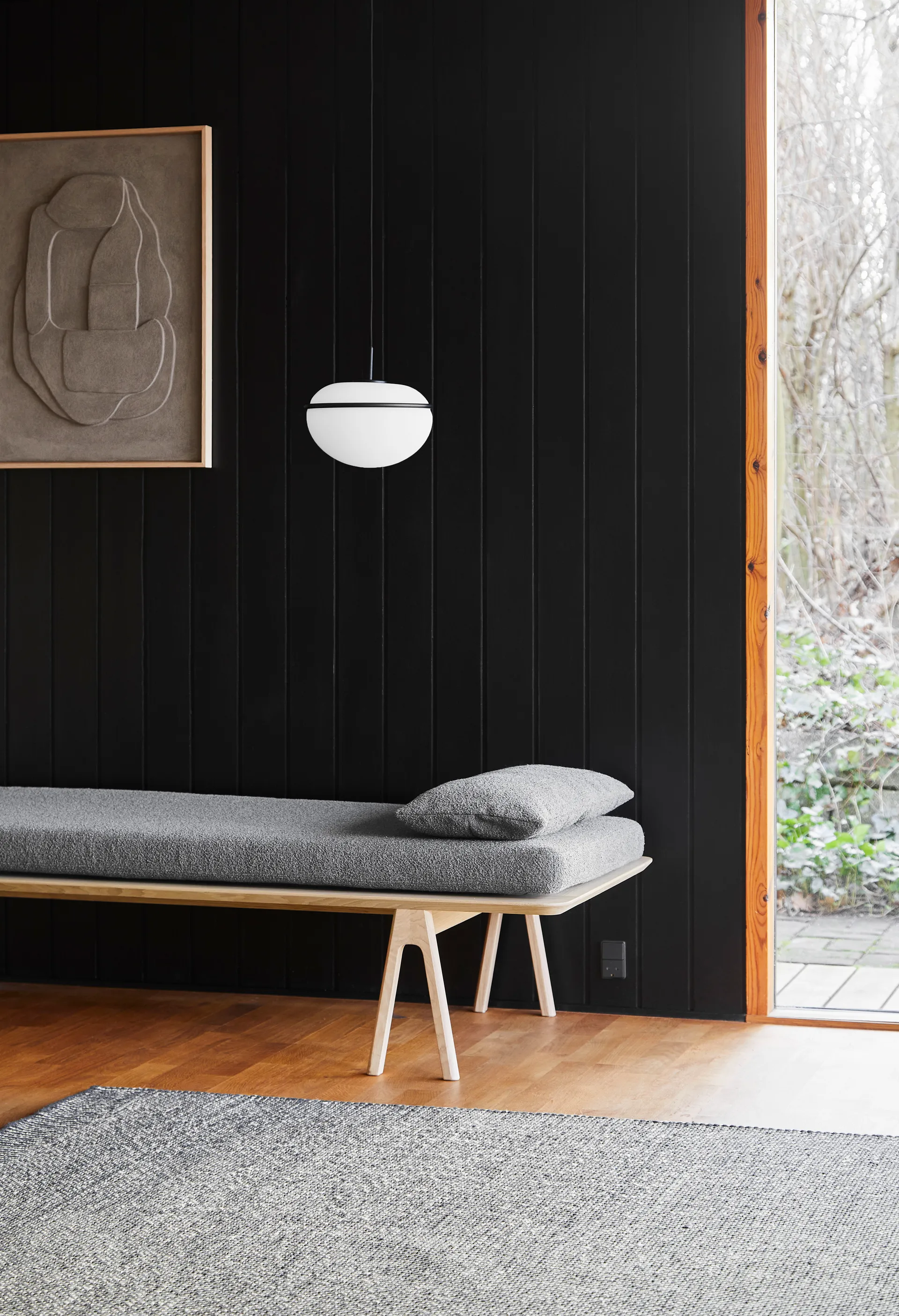 Rombo teppe grå, 170 x 240 cm Woud