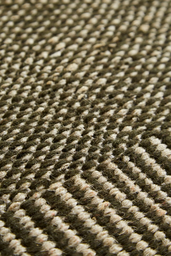 Rombo teppe mosegrønn - 90 x 140 cm - Woud