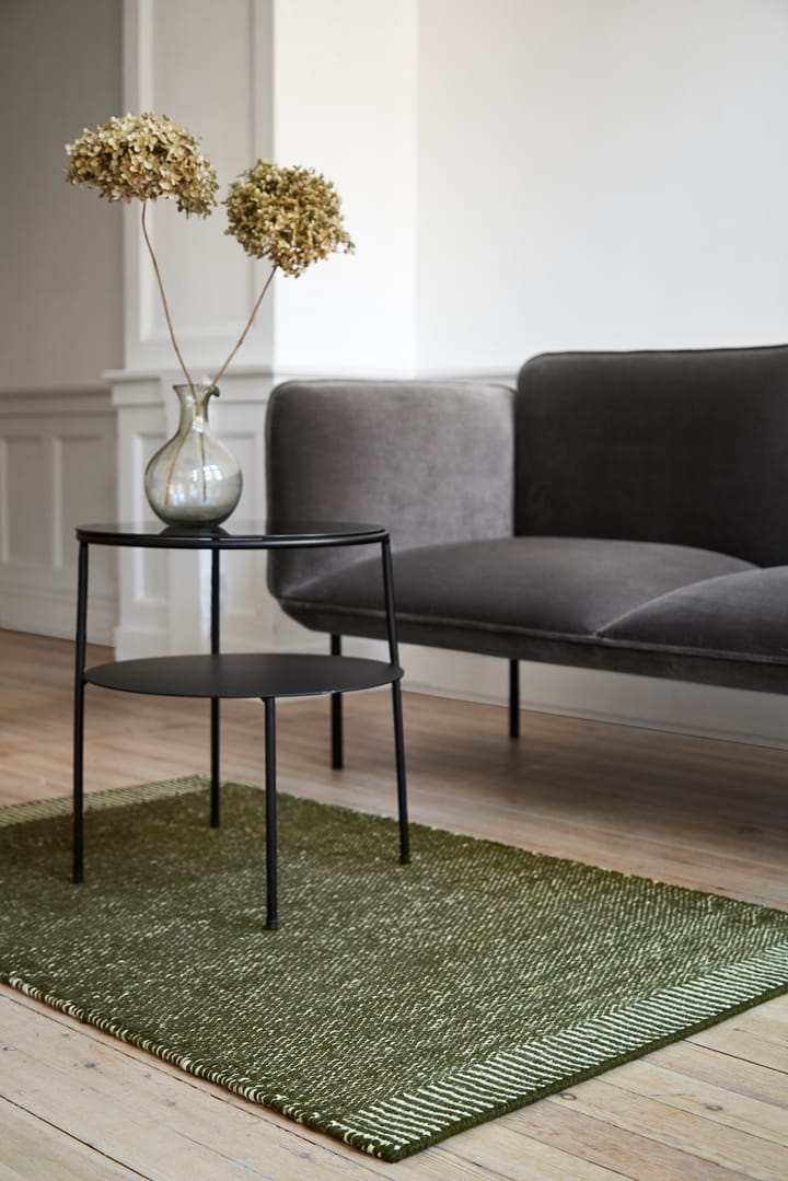 Rombo teppe mosegrønn, 90 x 140 cm Woud