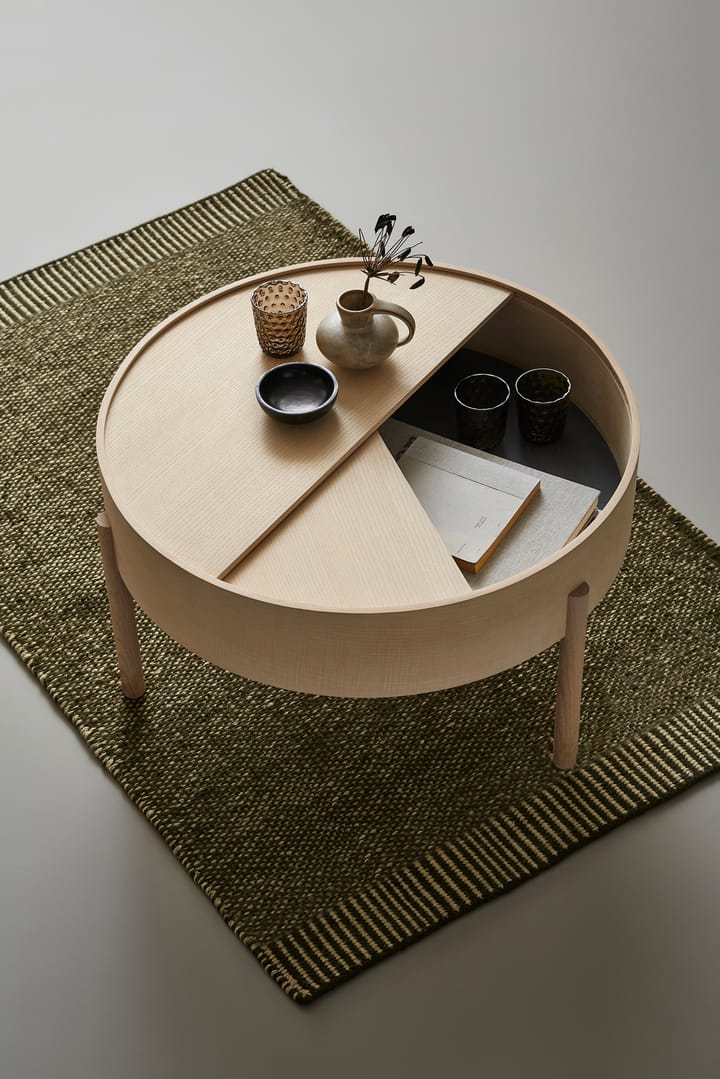 Rombo teppe mosegrønn, 90 x 140 cm Woud
