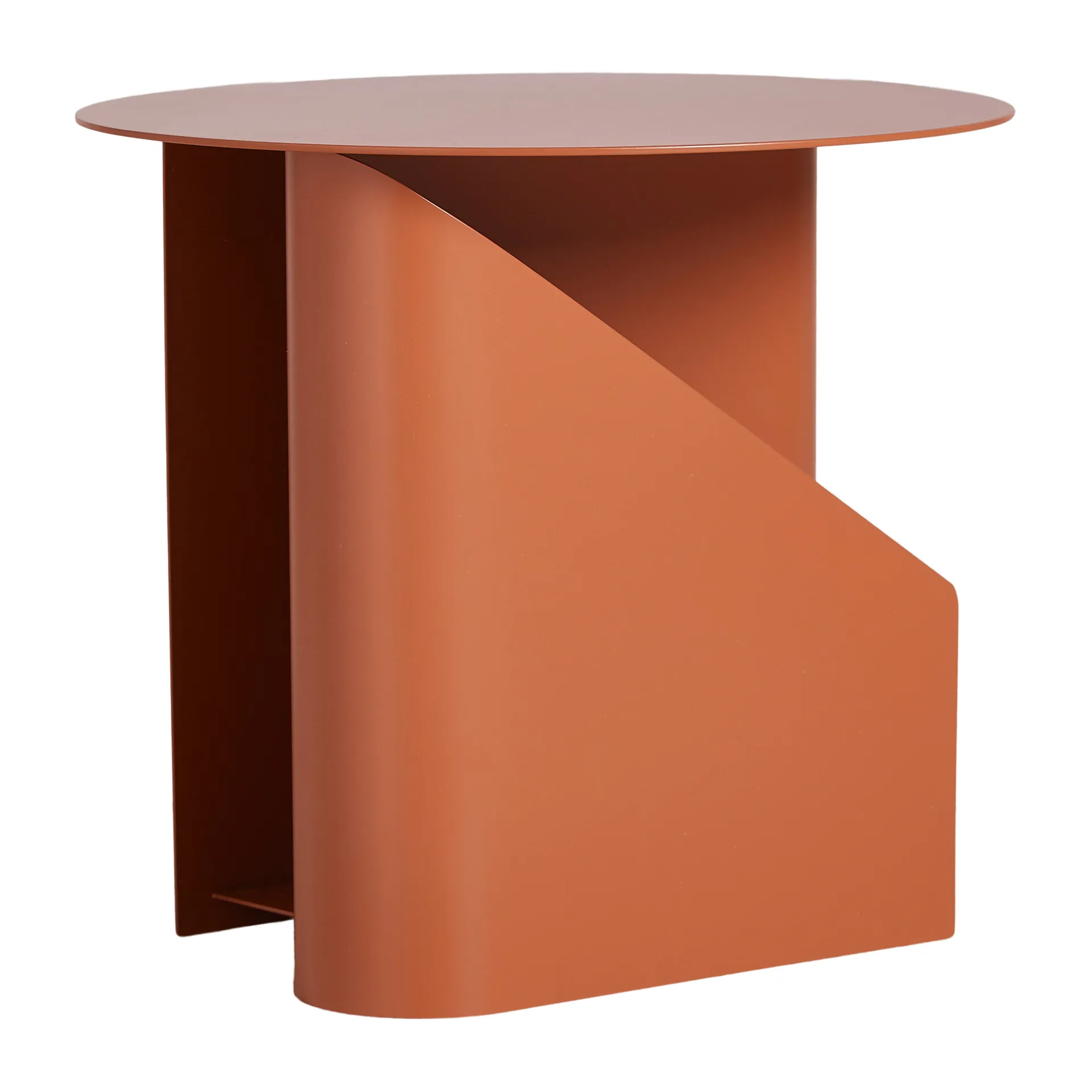Sentrum sidebord, Burnt orange Woud