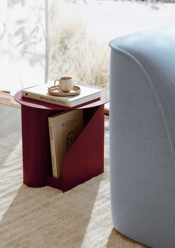 Sentrum sidebord - Deep red - Woud