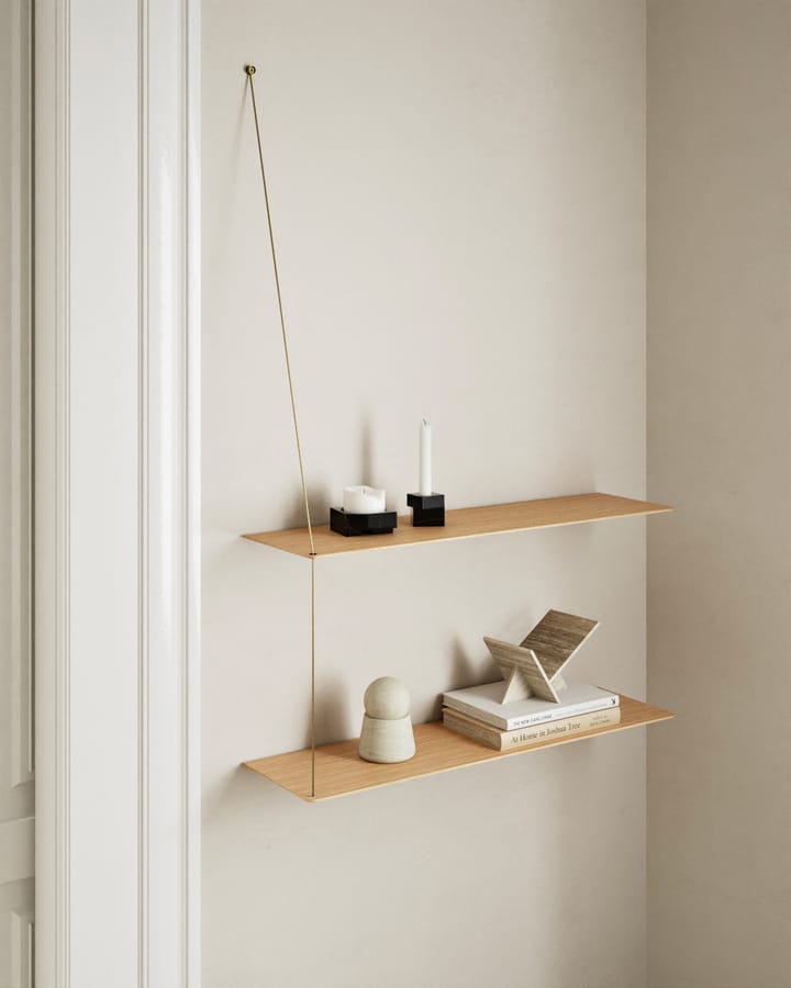 Stedge Add-on hylle 80 cm, Eik Woud