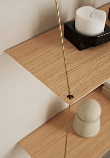Stedge Add-on hylle 80 cm - Eik - Woud