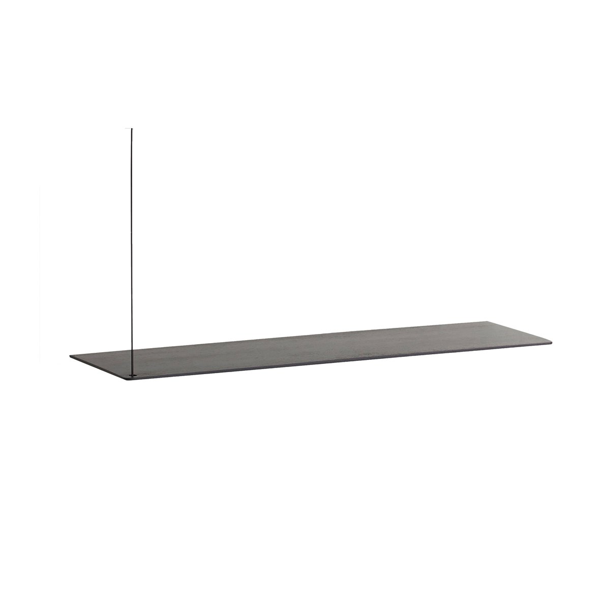 Woud Stedge Add-on hylle 80 cm Svartmalt eik | Skandinavisk Design | Hyller & Hyllesystem | Svart