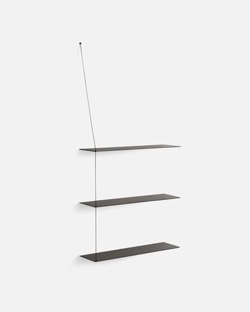 Stedge Add-on hylle 80 cm - Svartmalt eik - Woud