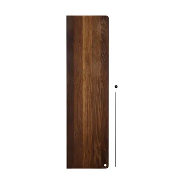 Stedge Add-on hylle - Røkt eik, 80 cm - Woud
