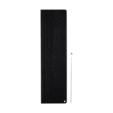 Stedge Add-on hylle - Svart eik-messing - Woud