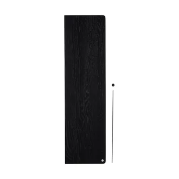 Stedge Add-on hylle - Svarthvit eik, 80 cm - Woud