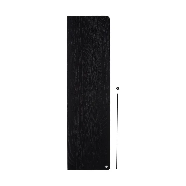 Stedge Add-on hylle - Svarthvit eik, 80 cm - Woud