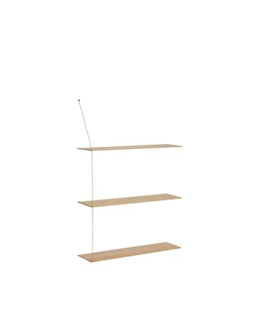 Stedge hylle 80 cm - Eik - Woud