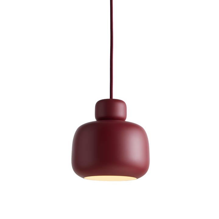 Stone taklampe small - Deep red - Woud