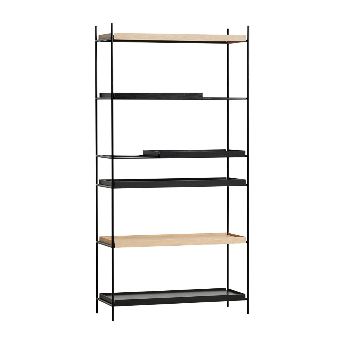 Woud Tray hylle høy eik, 100 x 201 cm Style 4