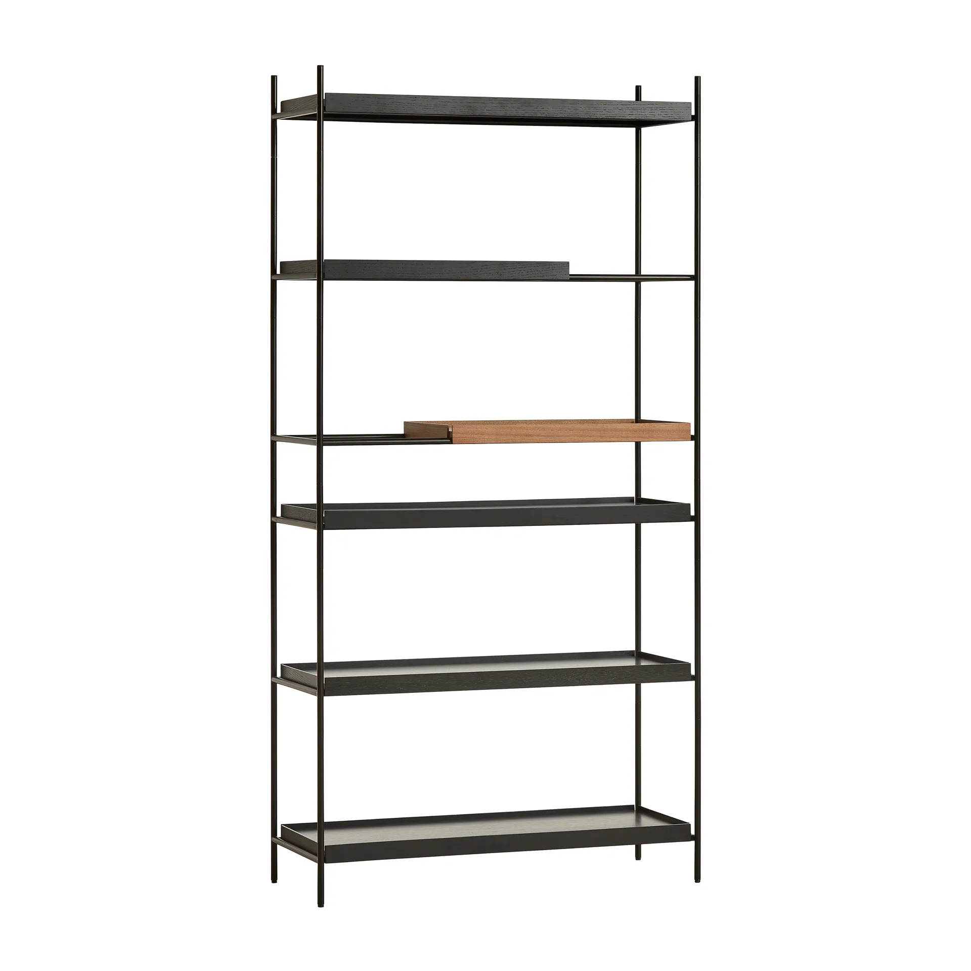 Tray hylle høy valnøtt, 100 x 201 cm, Style 5 Woud