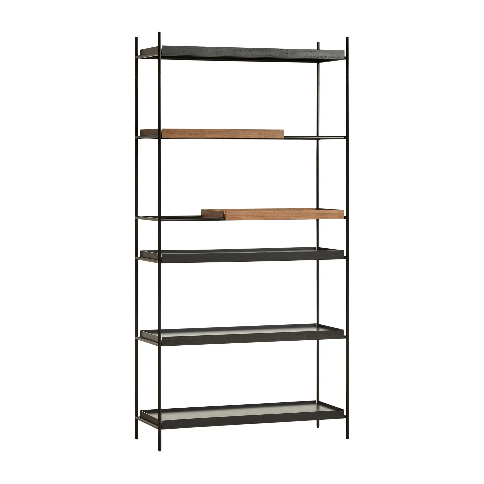 Tray hylle høy valnøtt, 100 x 201 cm, Style 7 Woud