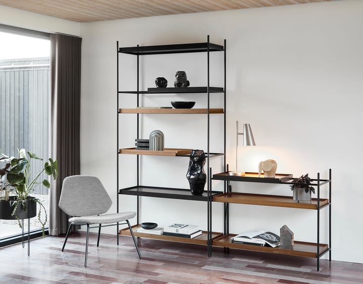Tray hylle lav valnøtt, 81 x 100 cm, Style 2 Woud