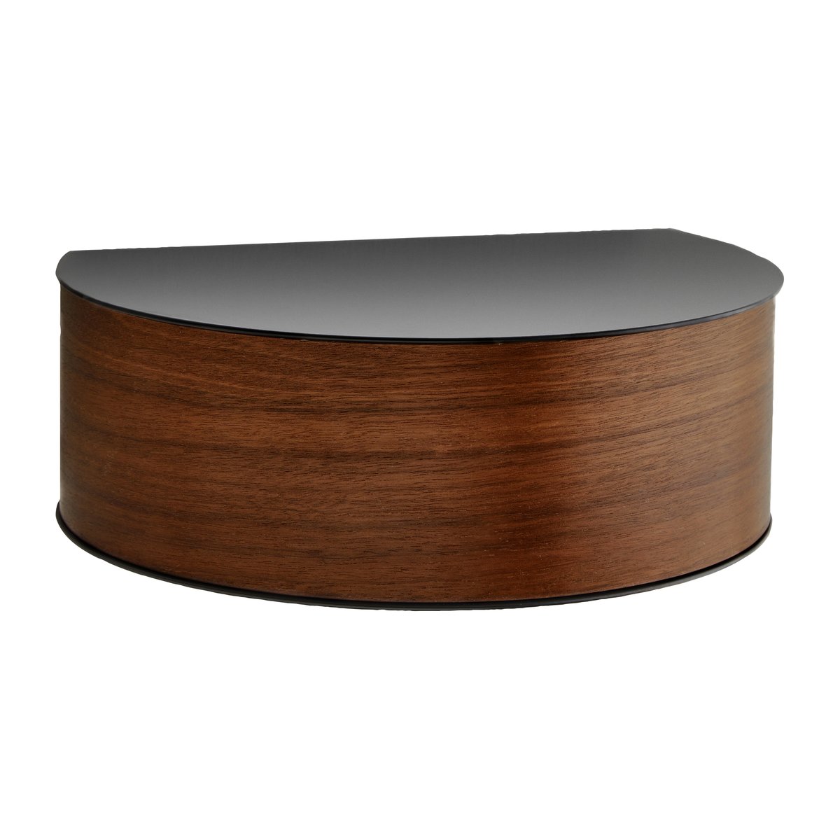 Woud - Wallie Wall Drawer Walnut/Black