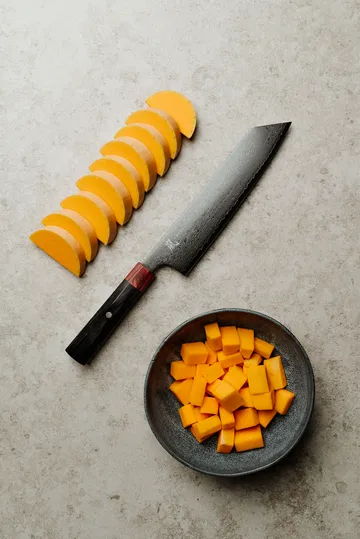 Rei kiritsuke-kniv - Rød-svart, DLC, 20 cm - Yaxell