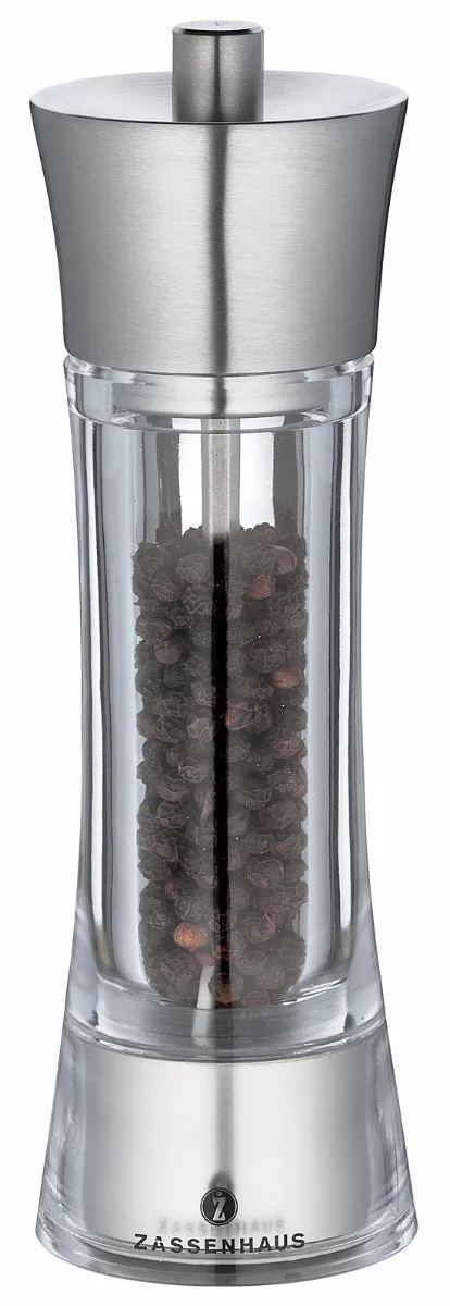 Aachen pepperkvern 18 cm, Sølv Zassenhaus