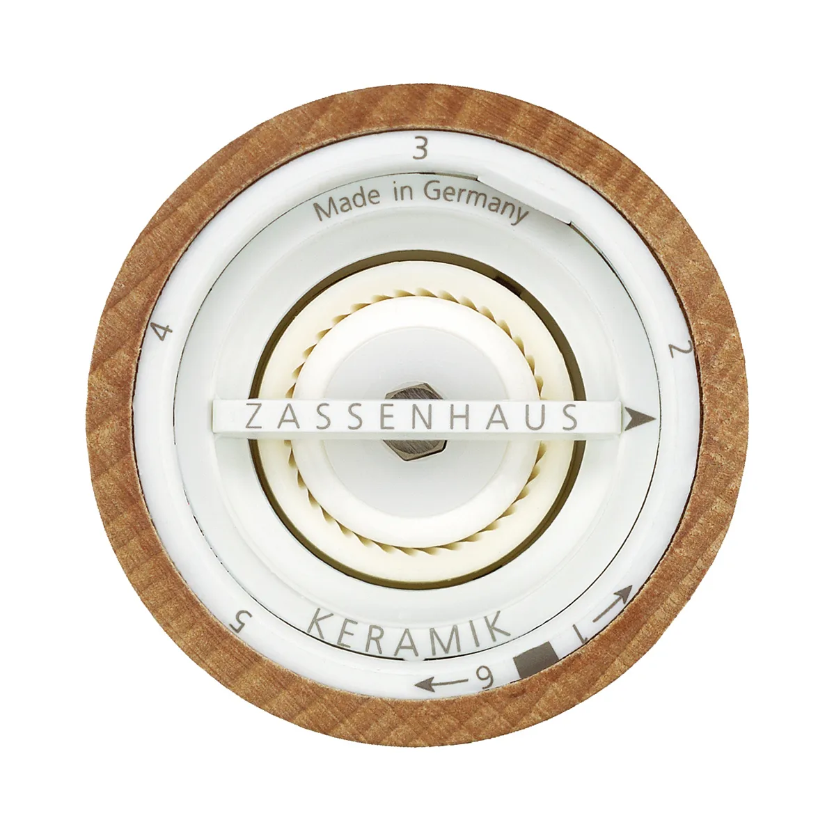 Berlin pepperkvern bøk, 18 cm Zassenhaus