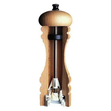 Berlin pepperkvern blank svart - 18 cm - Zassenhaus