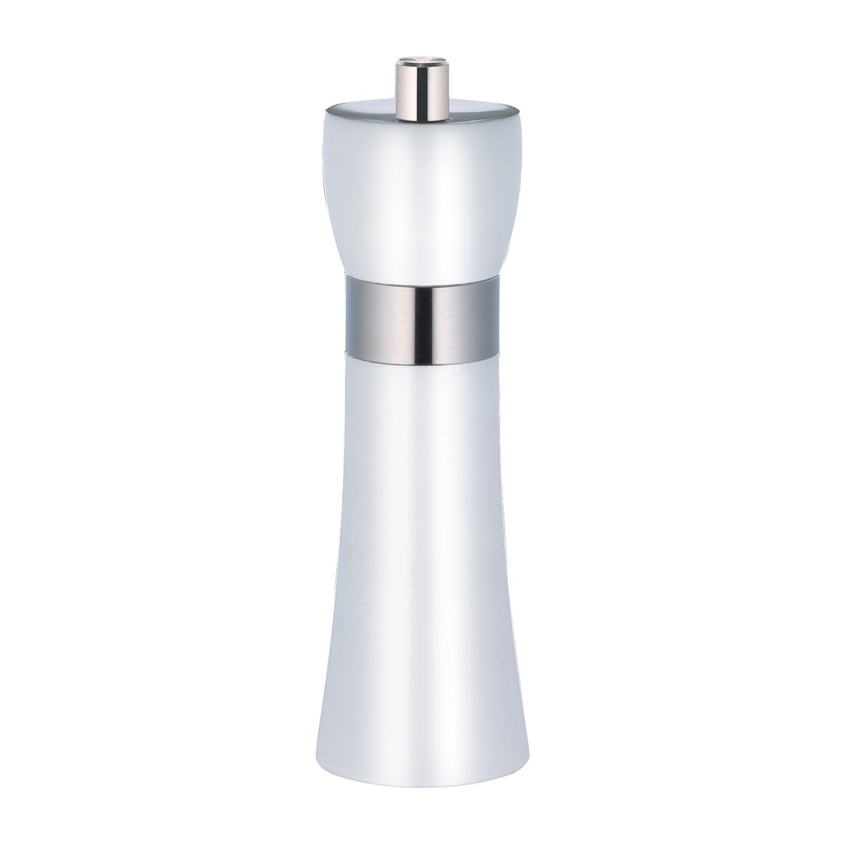 Zassenhaus Hamburg saltkvern hvit 18 cm | Skandinavisk Design | Salt- & Pepperkverner | Hvit