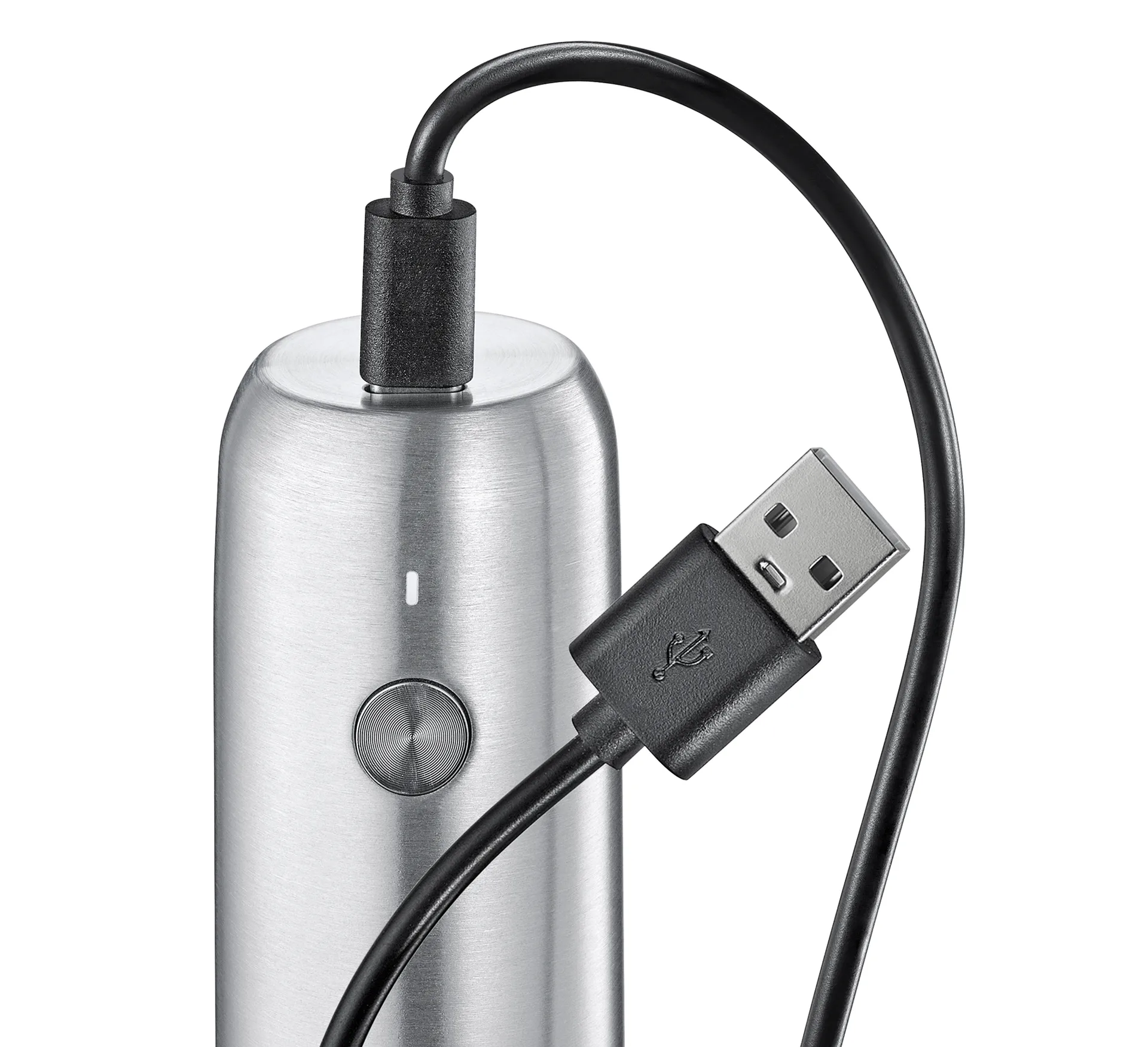 Köln elektrisk pepperkvern, Rustfritt stål, 14 cm Zassenhaus