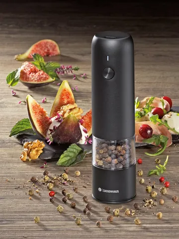 Köln elektrisk pepperkvern - Svart, 14 cm - Zassenhaus