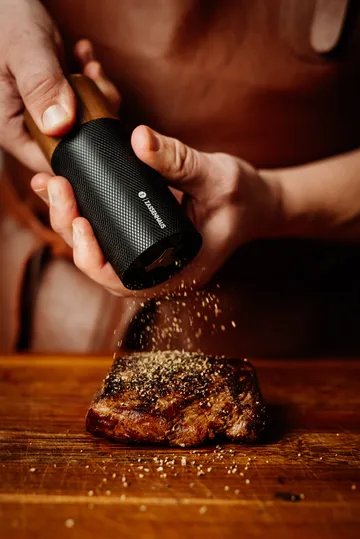 Zassenhaus Performer pepperkvern - Valnøtt-aluminium 13 cm - Zassenhaus