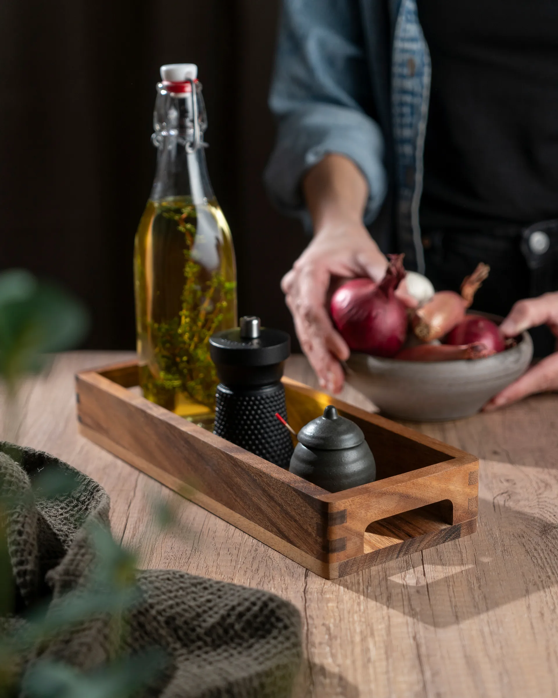 Zassenhaus serveringsbrett 32x12x4,5 cm, Acacia Zassenhaus