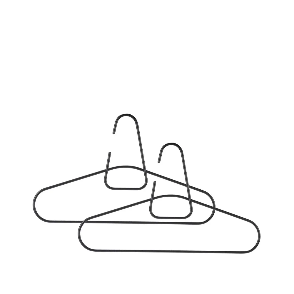 A-Hanger kleshenger, black, 2-pakning Zone Denmark