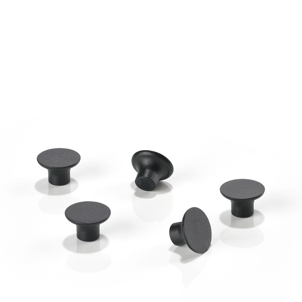 Zone Denmark A-Magnet magnet black, 5-pakning