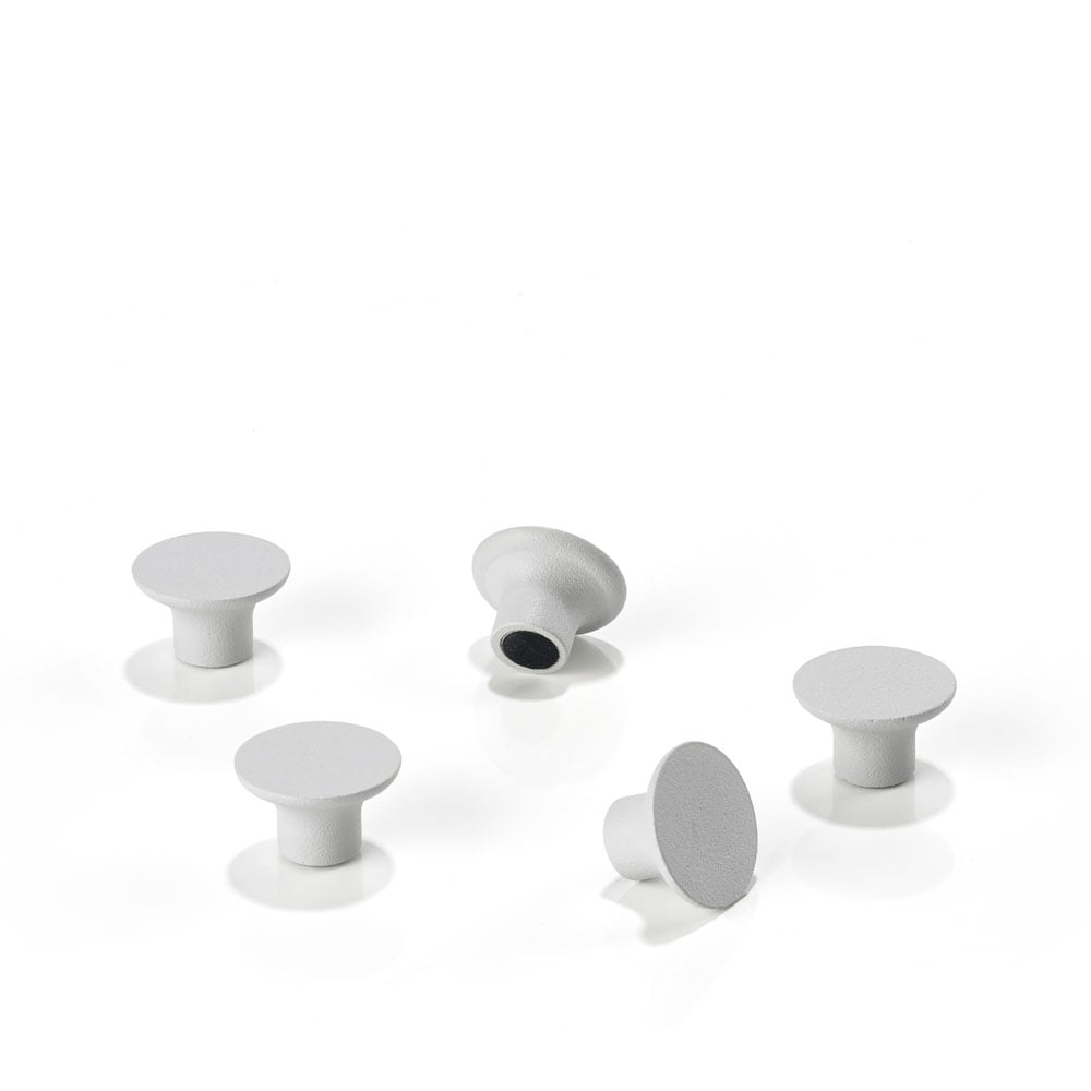 Zone Denmark A-Magnet magnet soft grey, 5-pakning