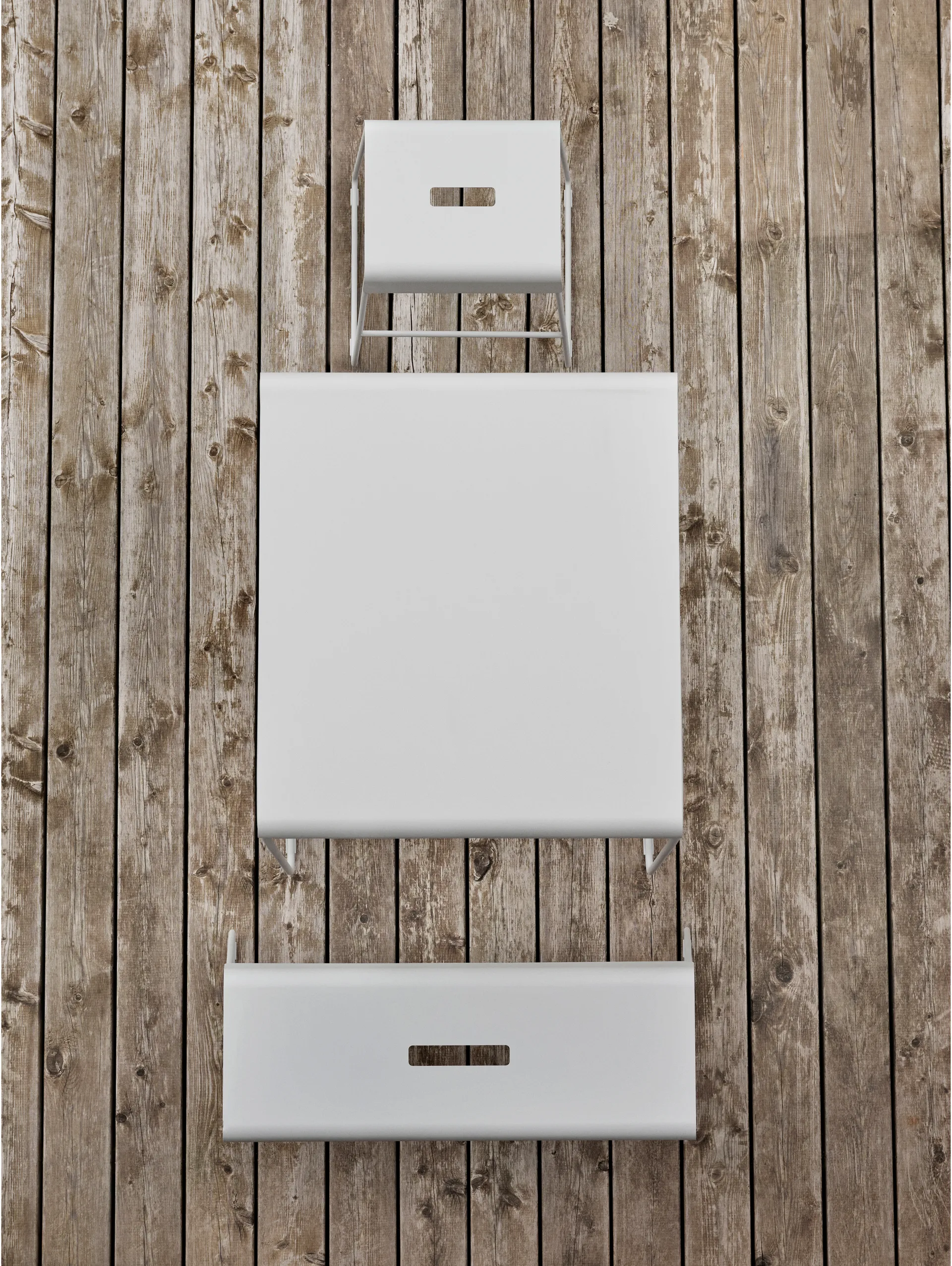 A-stool outdoor pall 45 cm, Soft grey Zone Denmark