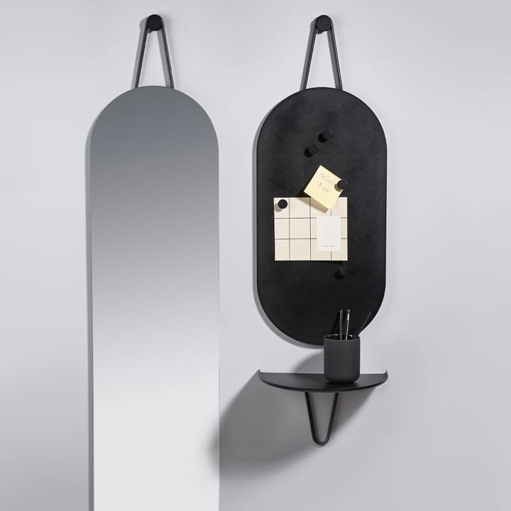 A-Wall Mirror speil, black, large Zone Denmark