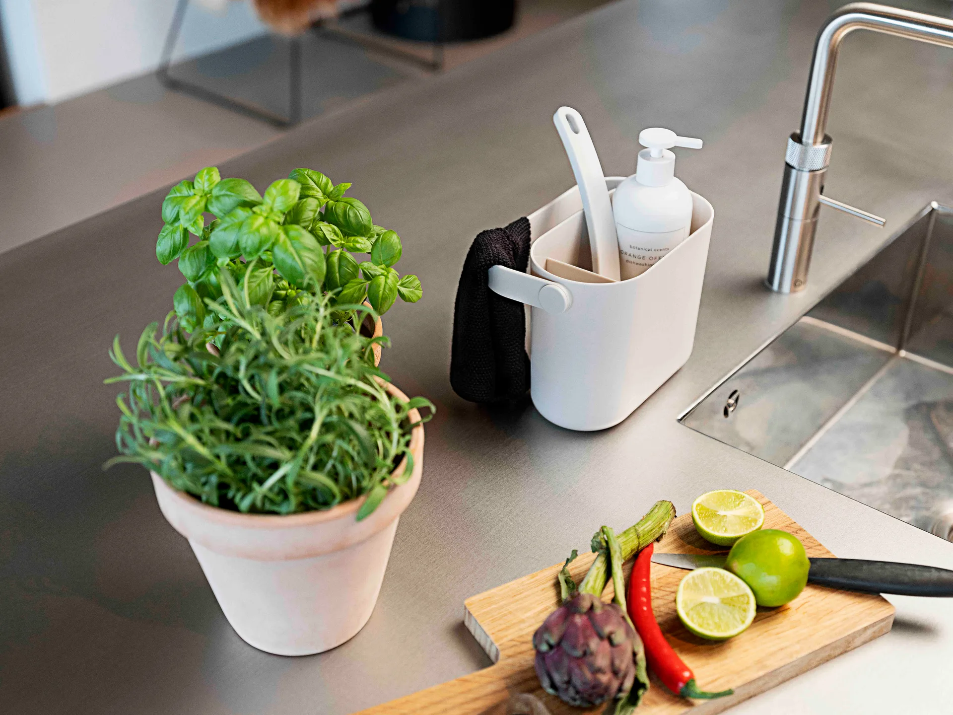 Circular oppvasksett 3 deler, Warm grey Zone Denmark