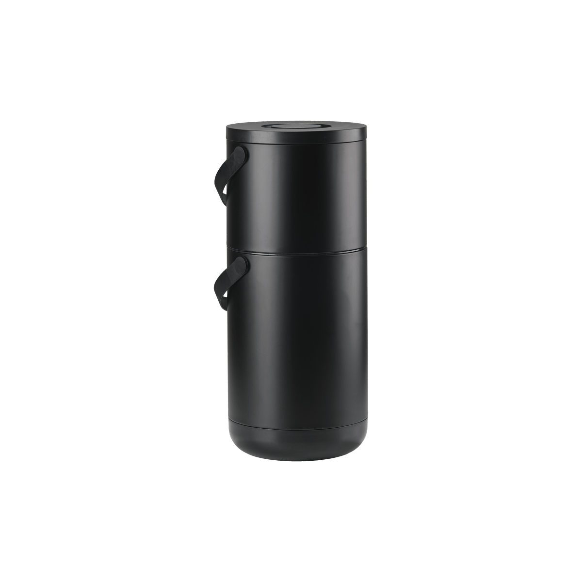Circular Avfallsbøtte Sort 22+12 l