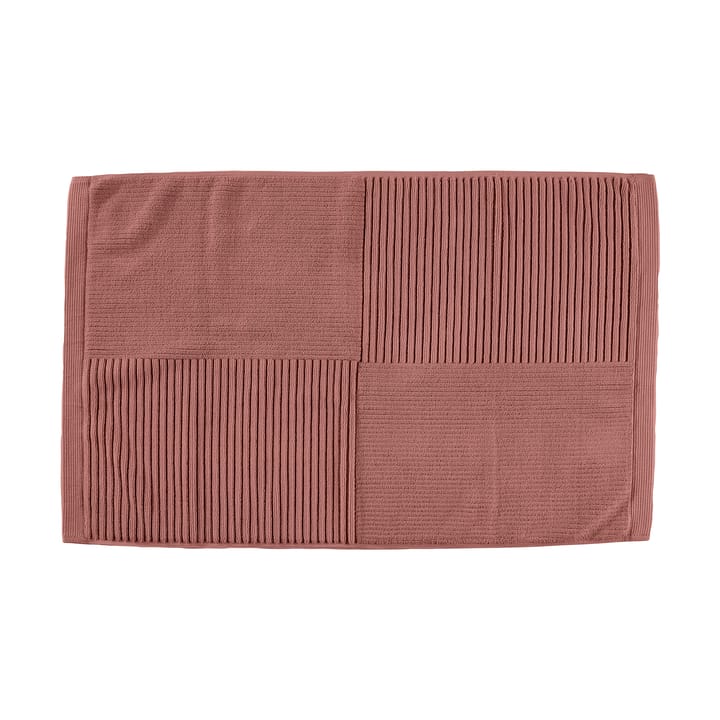 Classic baderomsmatte 50x80 cm - Peach red - Zone Denmark