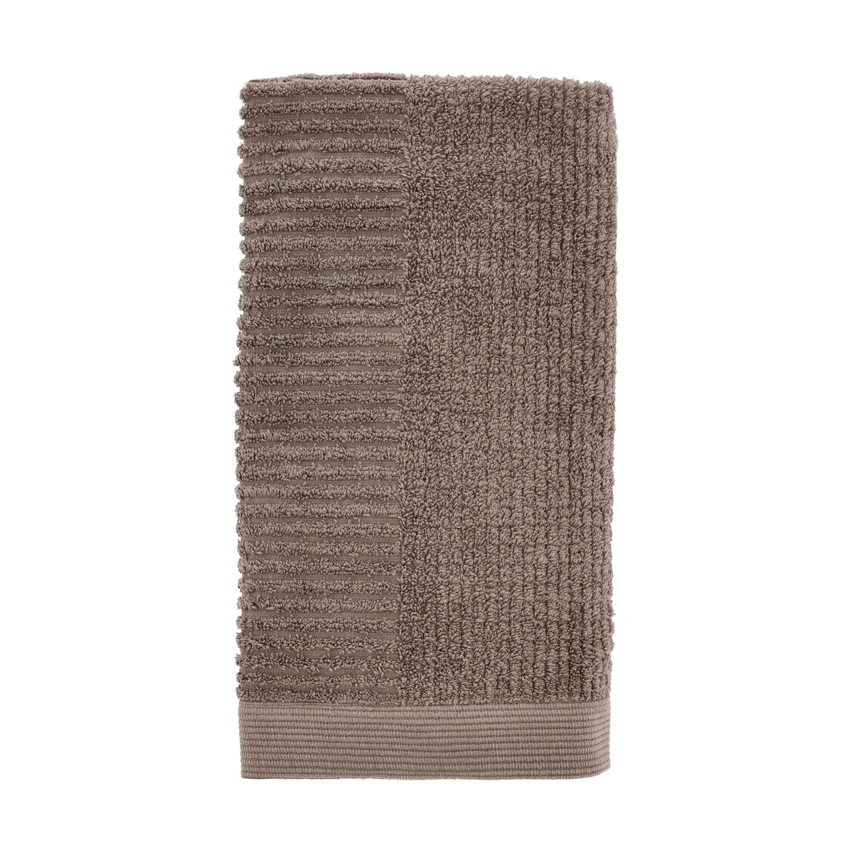 Zone Denmark Classic håndkle 50x100 cm Taupe | Skandinavisk Design | Håndklær | Brun