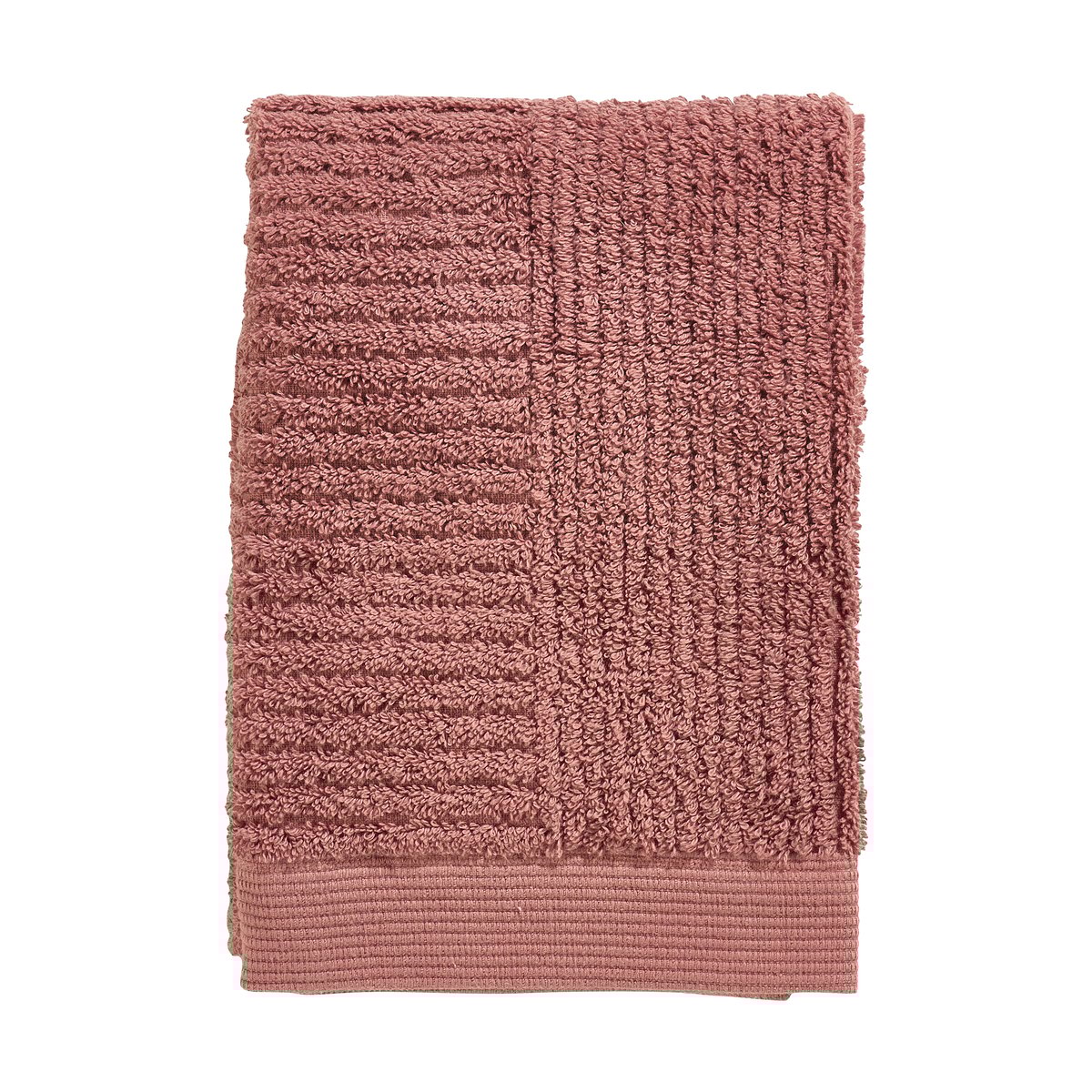 Zone Denmark Classic håndkle 50x70 cm Peach red | Skandinavisk Design | Håndklær | Rød