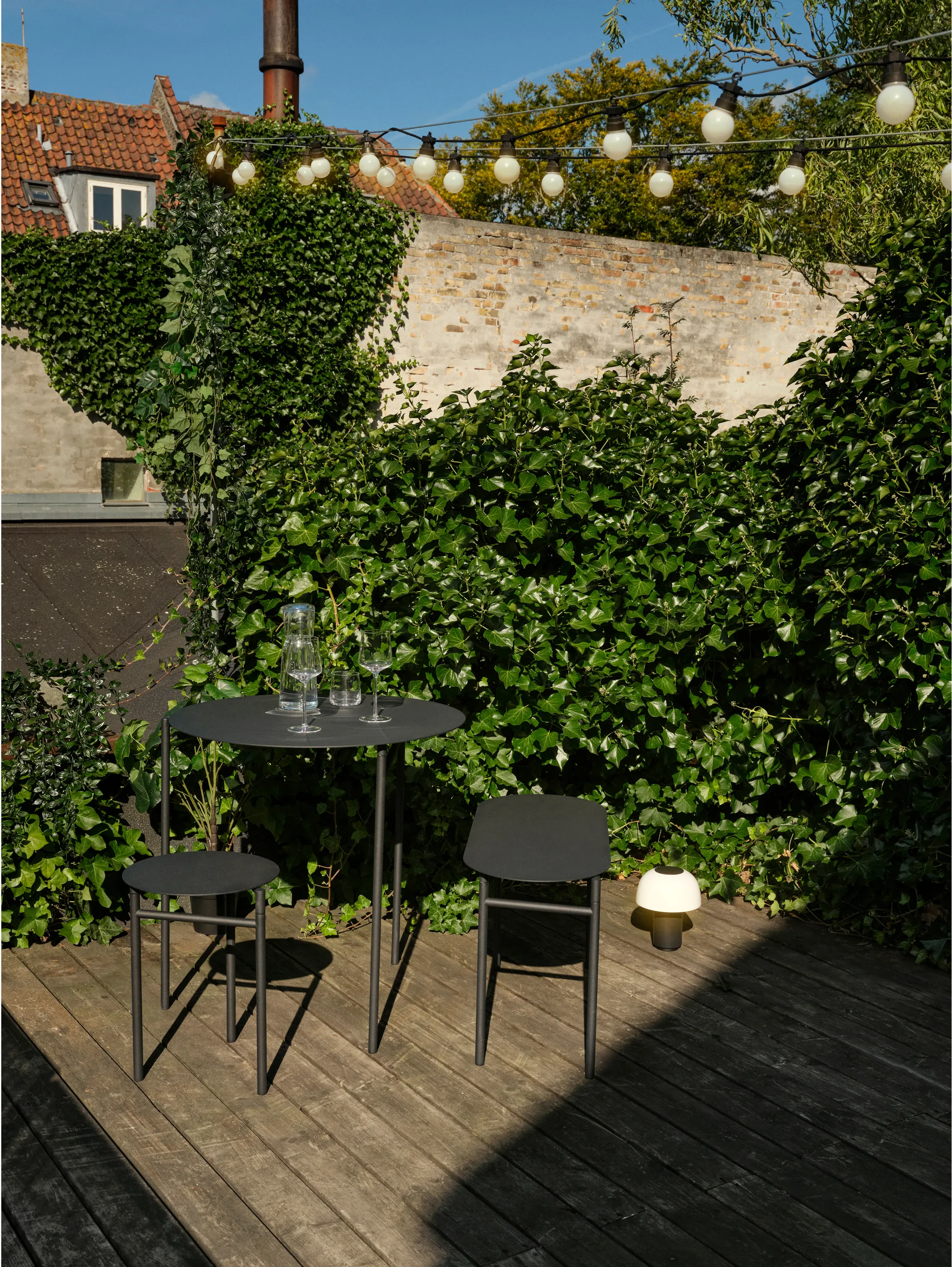 Disc benk 33x80 cm, Black Zone Denmark