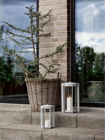 Firefly Lanterne lyslykt 35 cm - Soft grey - Zone Denmark