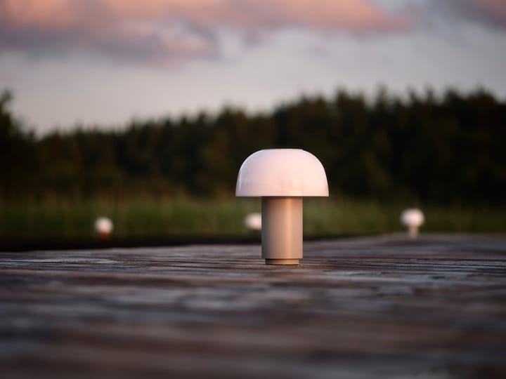 Harvest Moon bordlampe bærbar 22 cm - Warm grey - Zone Denmark