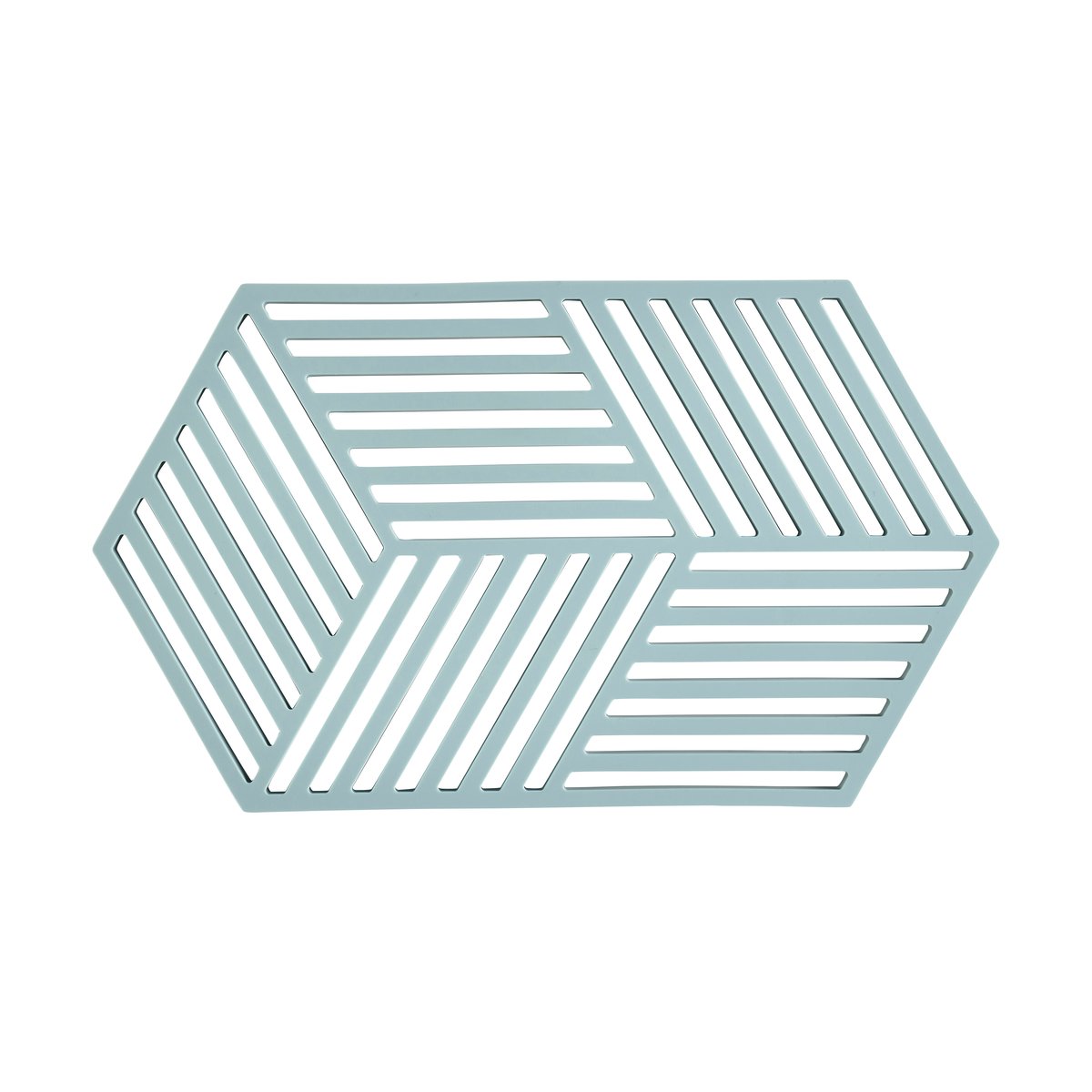 Zone - Hexagon bordskåner 24 cm fog blue