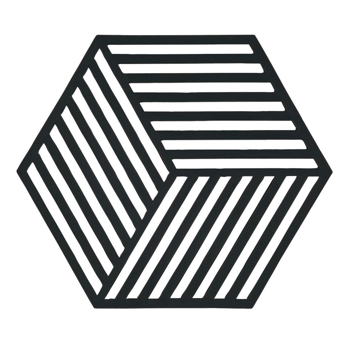 Zone Denmark Hexagon gryteunderlag svart