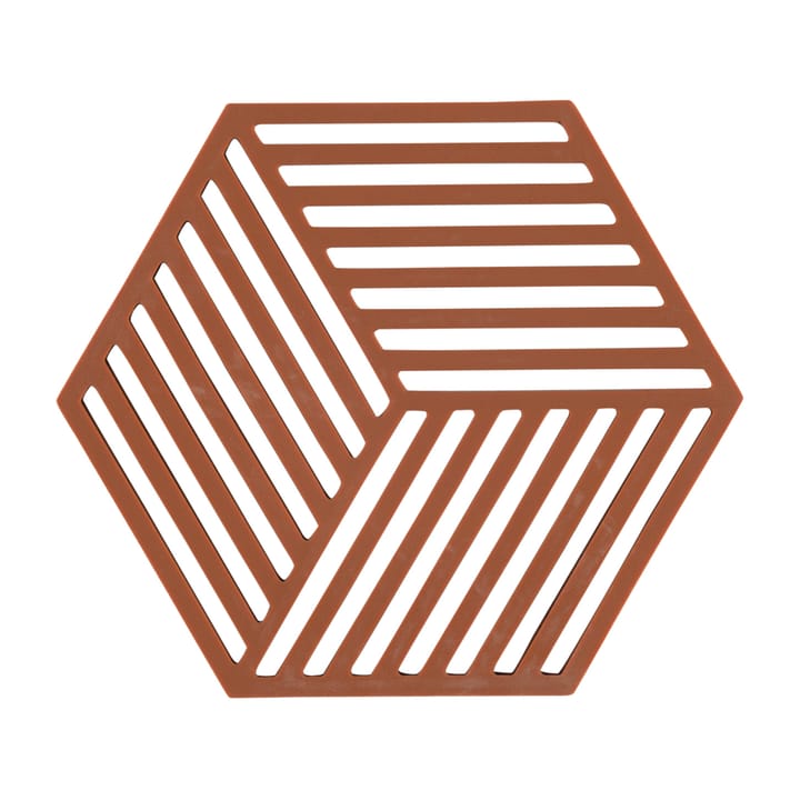 Hexagon gryteunderlag - Terrakotta - Zone Denmark