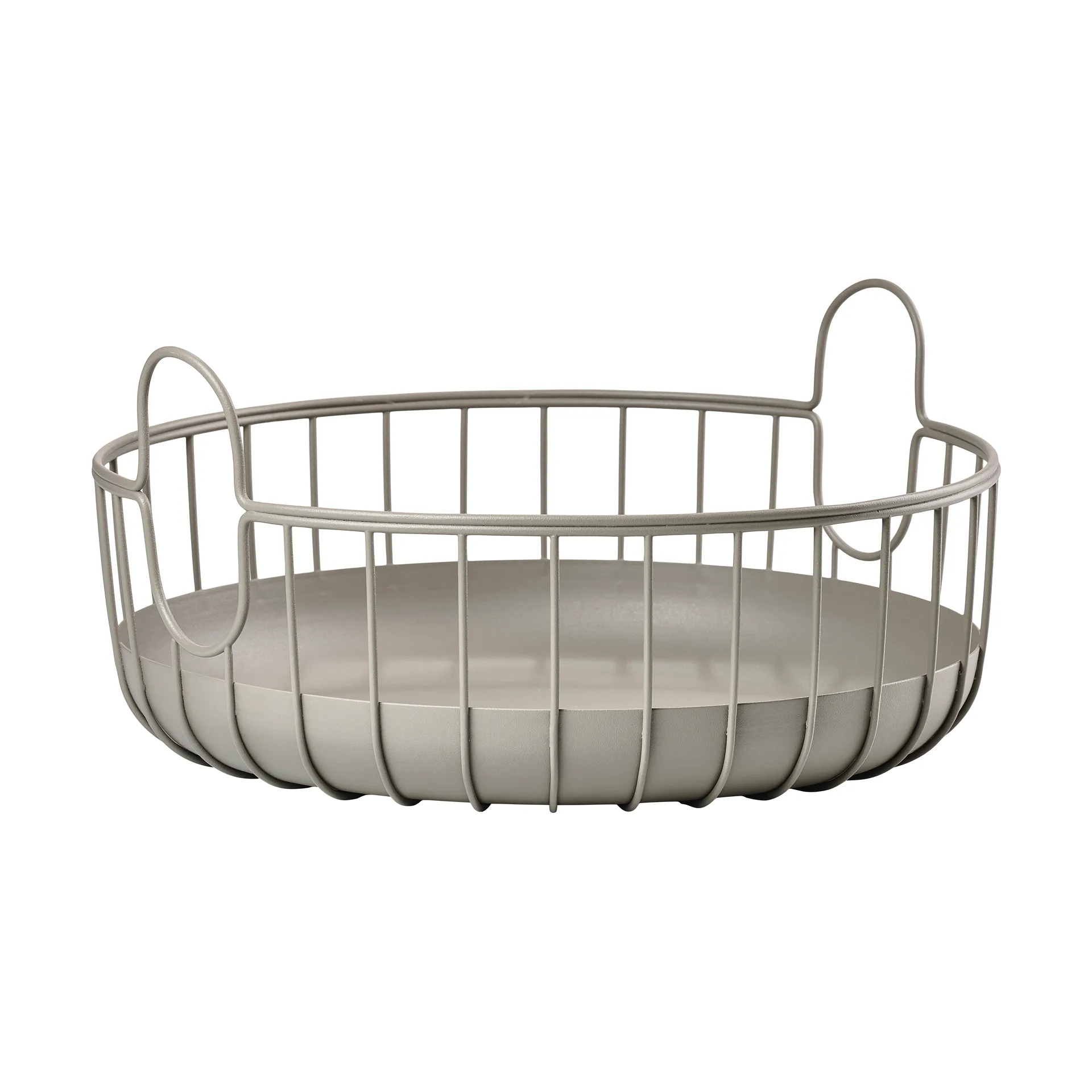 Inu kurv Ø38x18 cm, Taupe Zone Denmark