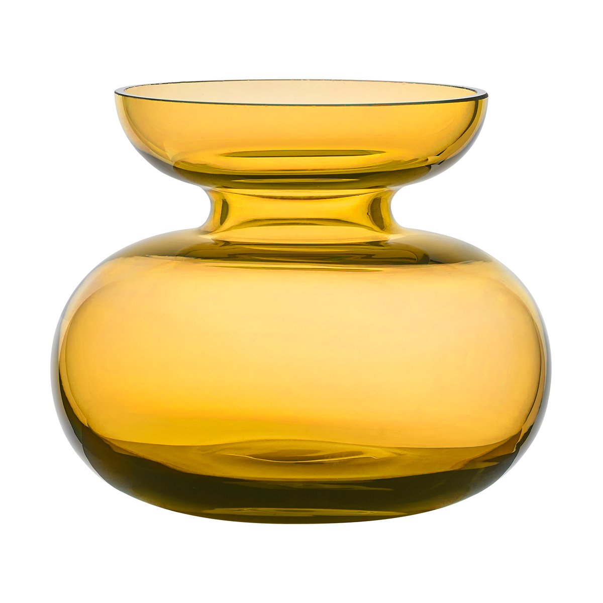 Bilde av Zone Denmark Inu vase 11 cm Amber