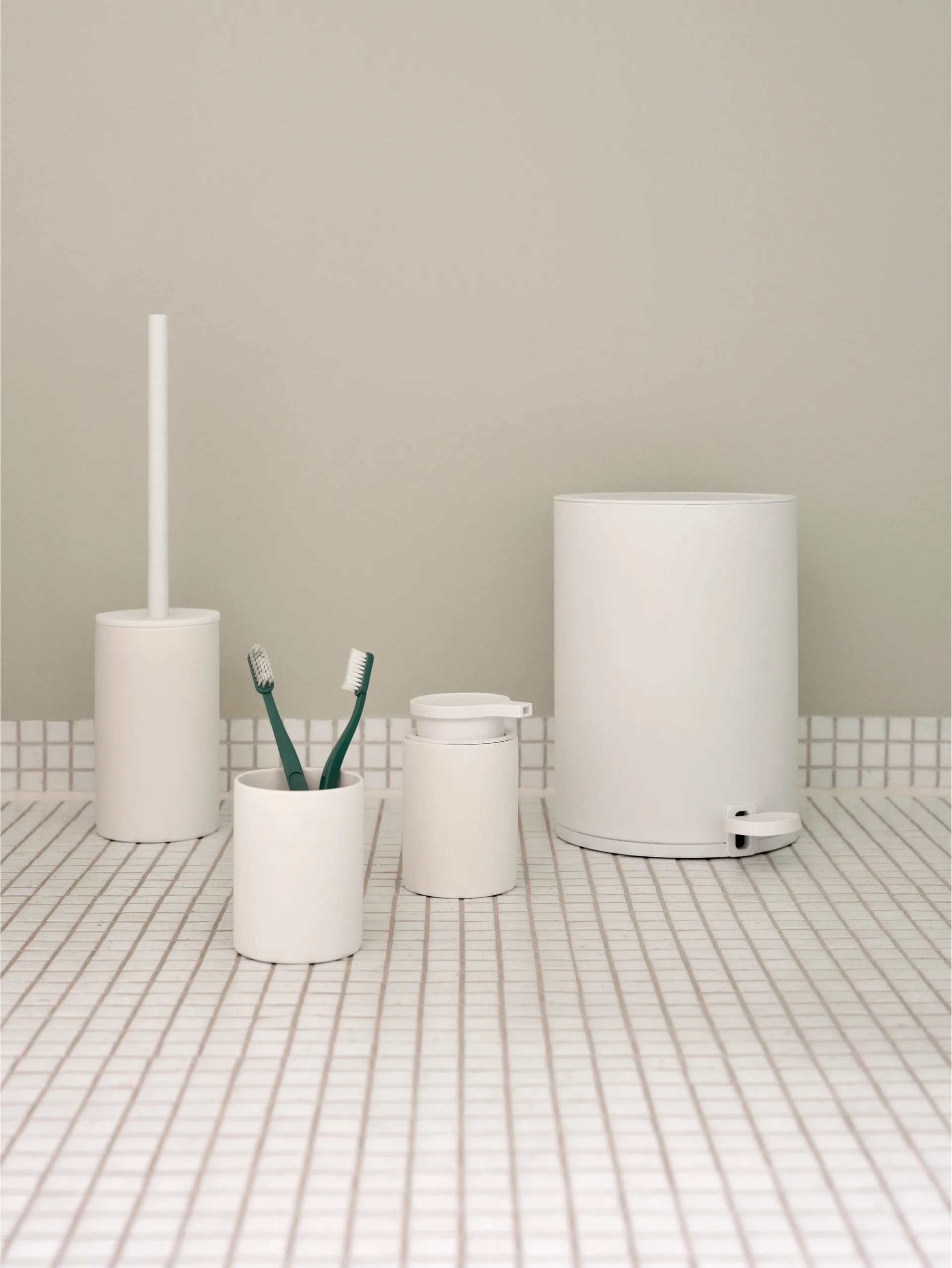 Karma pedalbøtte 3 L, White Zone Denmark