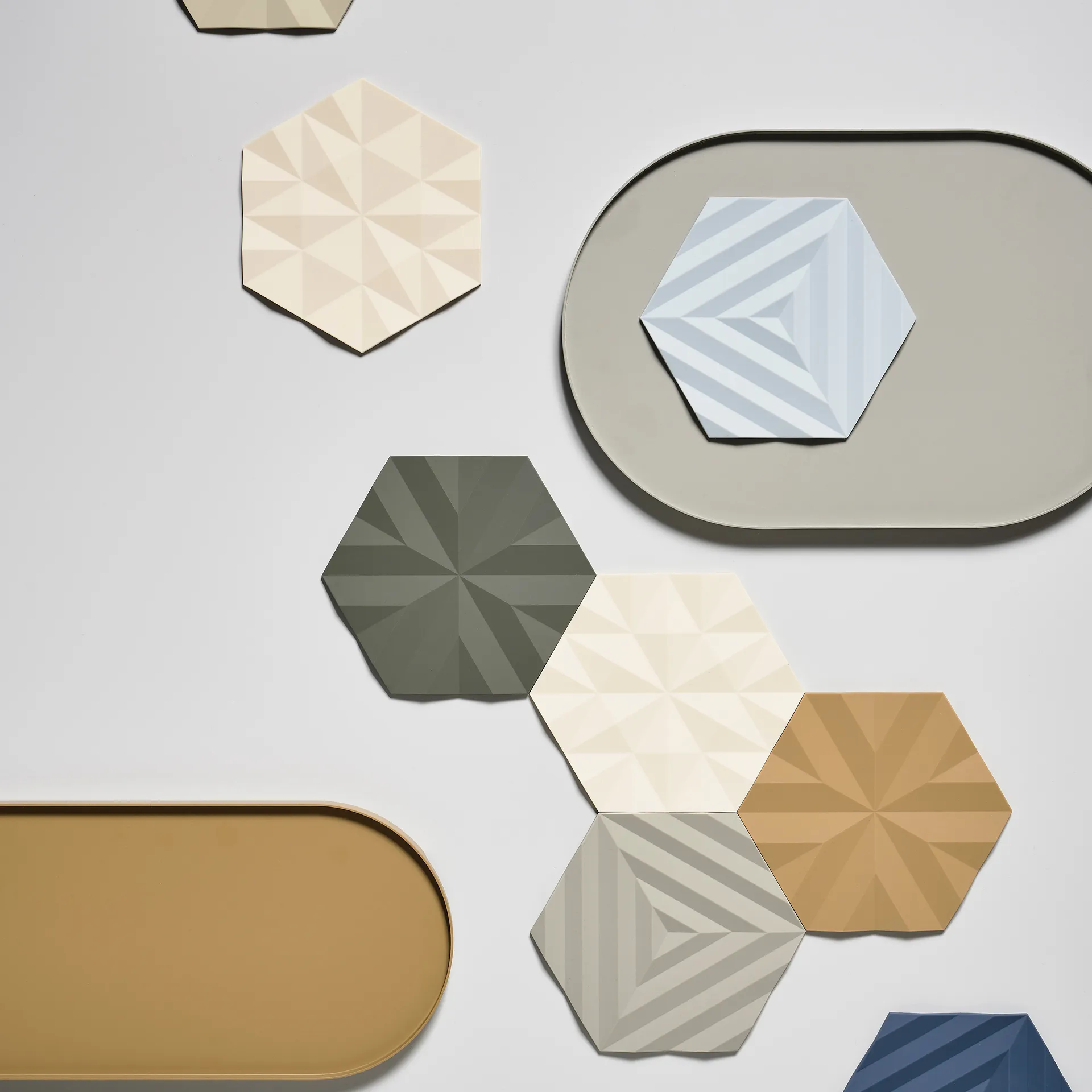 Ori Facet gryteunderlag 14x16 cm, Birch Zone Denmark